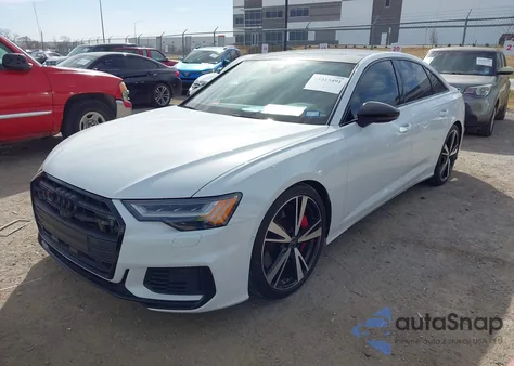 2022 Audi S6 Prestige Tfsi Quattro Tiptronic z USA, uszkodzony, nr VIN WAUFFBF26NN053192